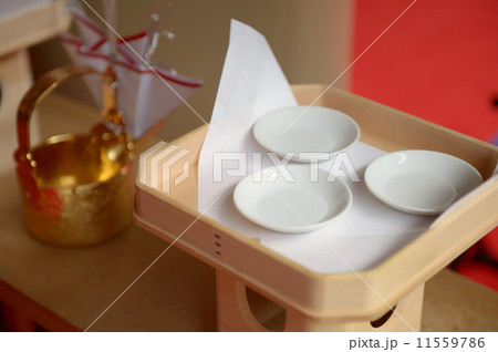 結婚式　神前式　三三九度 11559786