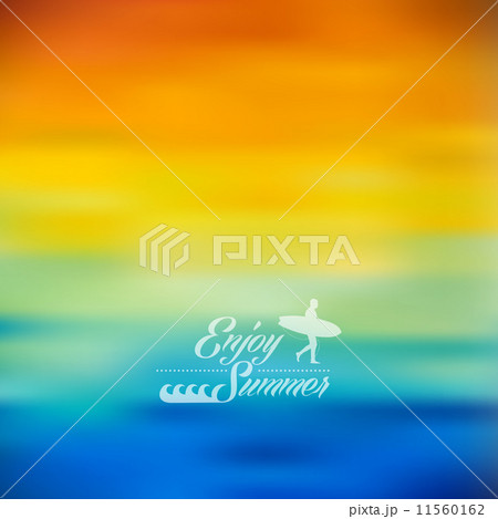 Enjoy Summer colorful blurred background 11560162