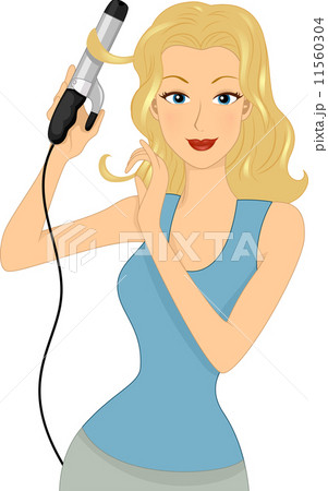 Curling Hair 11560304
