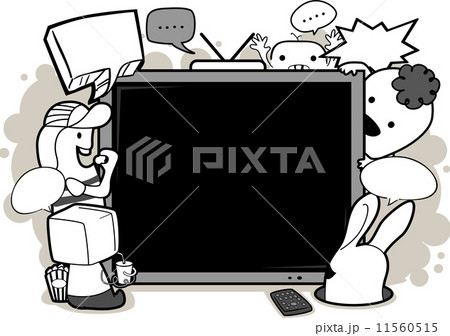 Doodle Monsters TV Frame 11560515