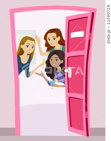 Teen Girls Welcome Party 11560728