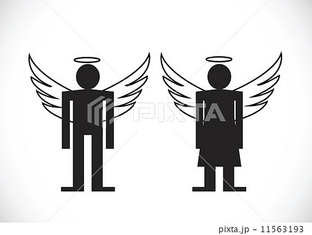 Pictogram  Angel Icon Symbol Sign 11563193