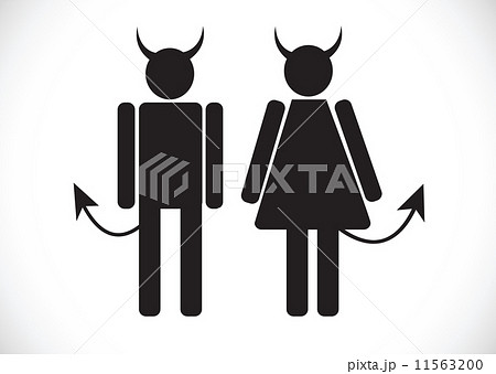 Pictogram Devil Icon Symbol Sign Pictogram Devil Icon Symbol Sign 11563200