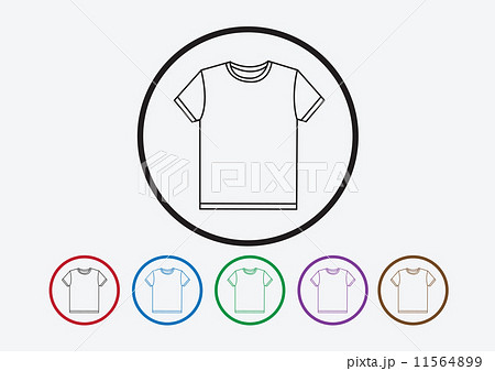 Apparel shirt and T-shirt Icon Clothing icons 11564899