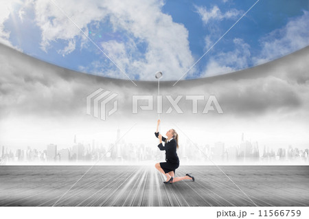 Purpose against city scene in a room Purpose against city scene in a room 11566759