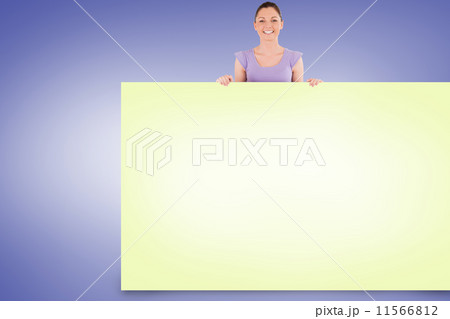 Composite image of female hand presenting cloud computing graphi Composite image of female hand presenting cloud computing graphi 11566812