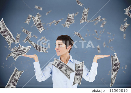 Creativity against road turning into arrow 11566816