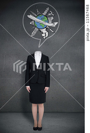 Social network on black keyboard with green key 11567468