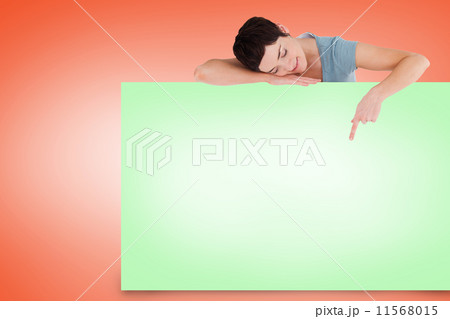 Headless businesswoman with cogs in speech bubble Headless businesswoman with cogs in speech bubble 11568015