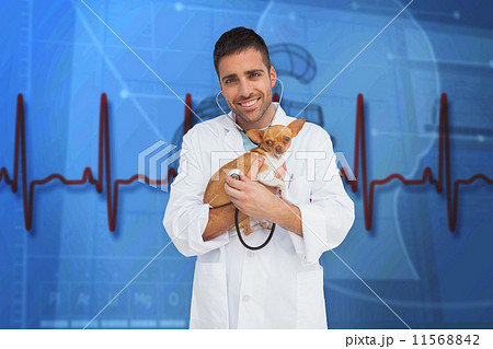 Composite image of businessman posing with arms raised Composite image of businessman posing with arms raised 11568842