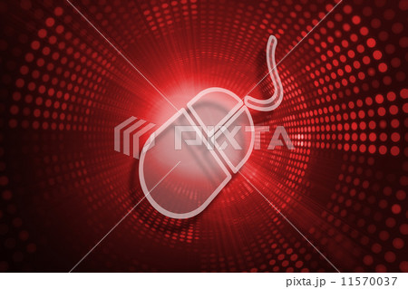 Professional against red steps arrow pointing up against sky 11570037