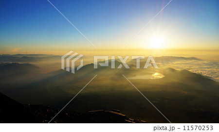 富士山　絶景のご来光 11570253