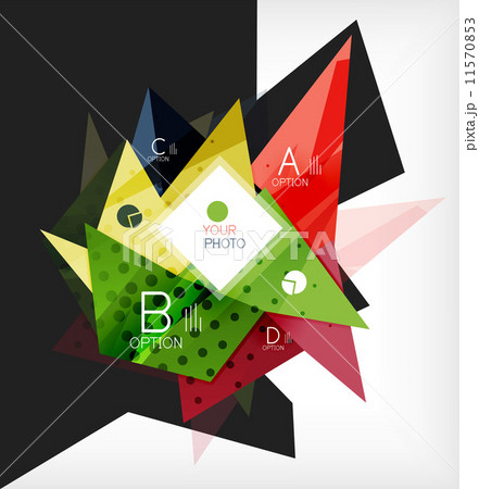 Infographic abstract background with options Infographic abstract background with options 11570853