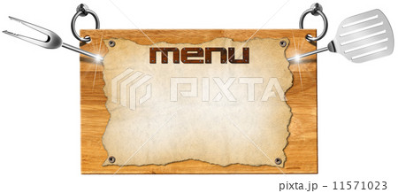 Menu Wooden Signboard Menu Wooden Signboard 11571023