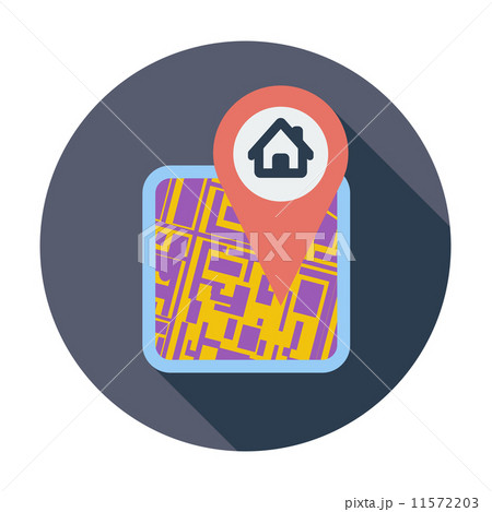 GPS map icon. GPS map icon. 11572203