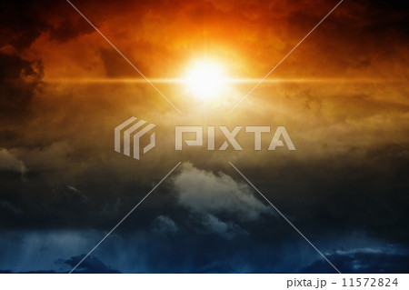 Light in dark sky 11572824