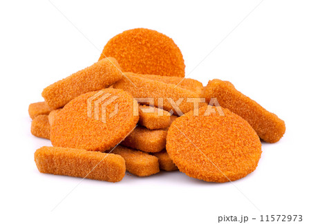 Fish fingers and fishcake burgers 11572973