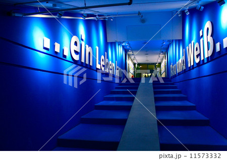 Passage In Schalke 04 Stadium サッカースタジアムの通路 シャルケの写真素材