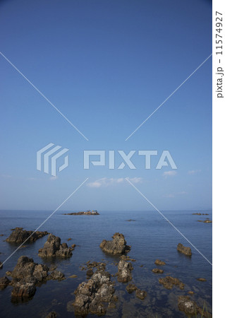 日本海 日和山海岸 夏景色 日本海 日和山海岸 夏景色 11574927