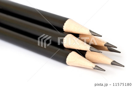 close-up of black pencil. close-up of black pencil. 11575180