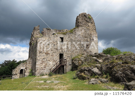 ruins of Primda castle 11576420