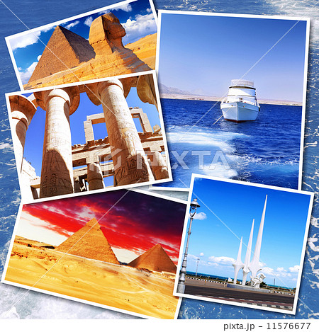 Collage of beautiful Egypt . Africa. 11576677