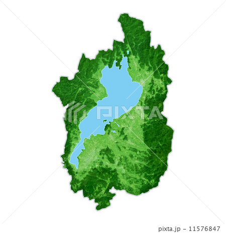 Shiga Prefecture Map - Stock Illustration [11576847] - PIXTA