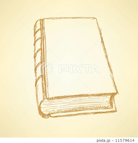 Sketch cute closed book Sketch cute closed book 11579614