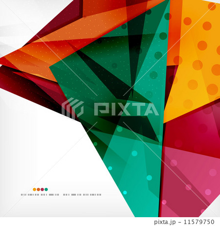 Futuristic shapes vector abstract background 11579750