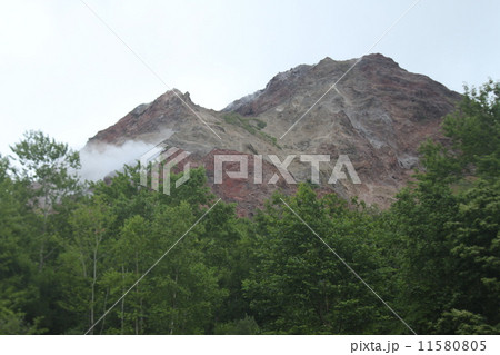 北海道　支笏洞爺国立公園　昭和新山６ 11580805
