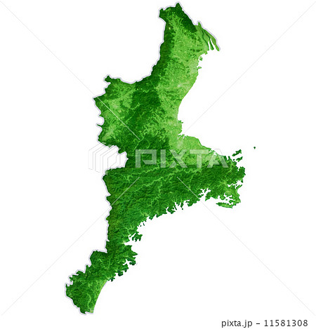三重県地図 11581308