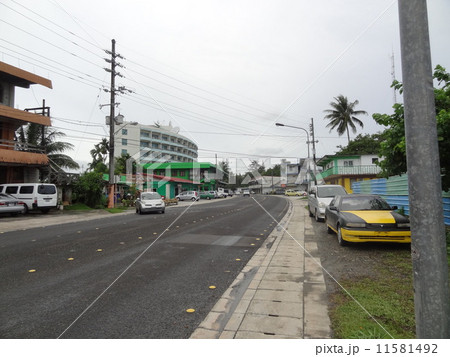 パラオ　コロール島の市街地 11581492