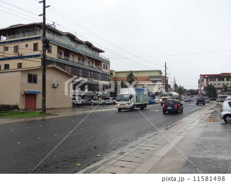 パラオ　コロール島の市街地 11581498