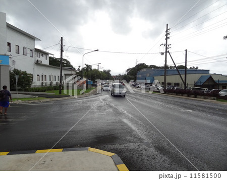 パラオ コロール島の市街地 パラオ コロール島の市街地 11581500