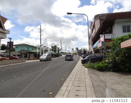 パラオ　コロール島の市街地 11581522