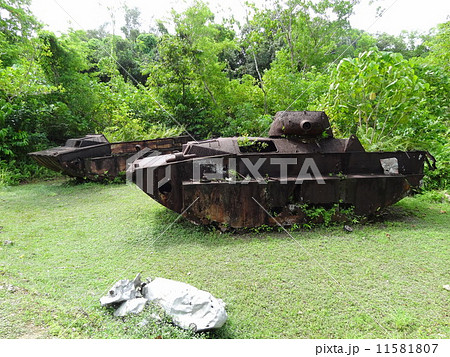 パラオ ペリリュー島 米軍戦車 パラオ ペリリュー島 米軍戦車 11581807