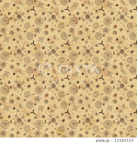 Vector pattern - ancient symbols and petroglyphs 11585555