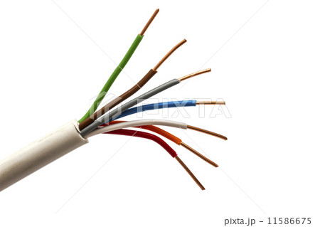colorful electrical wires 11586675