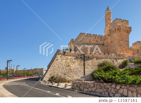 Tower of David in Jerusalem, Israel. 11587161