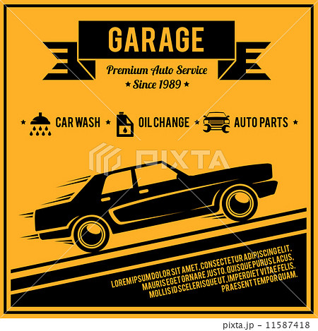 Poster auto service 11587418