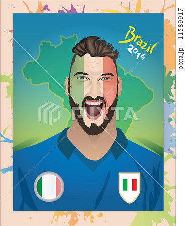 Italy football fan 11589917