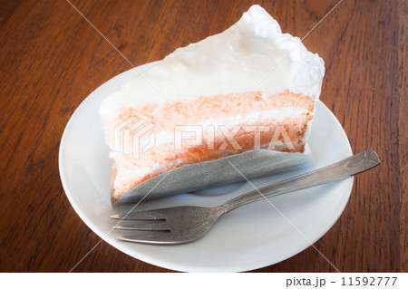 Young coconut cake with whipping cream layer 11592777