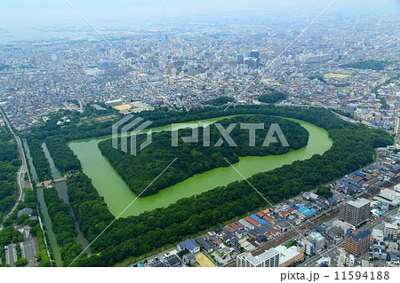 仁徳天皇陵～空撮～ 11594188