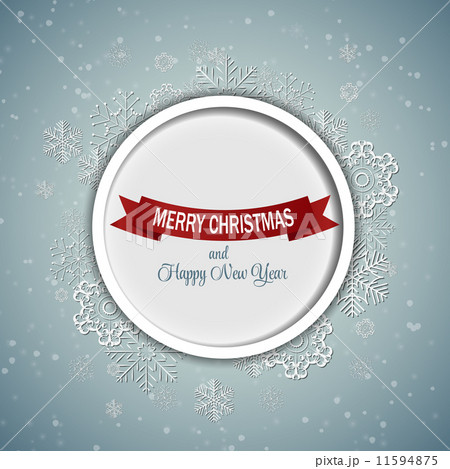 Christmas Snowflakes Background Vector Illustration Christmas Snowflakes Background Vector Illustration 11594875