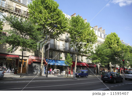 ［PARIS］パリの街並［一般的な商店街・イメージ］150 11595407