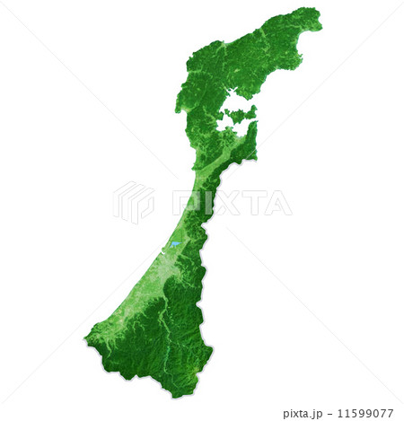 石川県地図 11599077