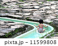 ウォーター滑り台　女の子 11599808