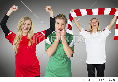 Composite image of football fans 11601676