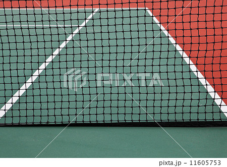 Tennis Court with net 11605753