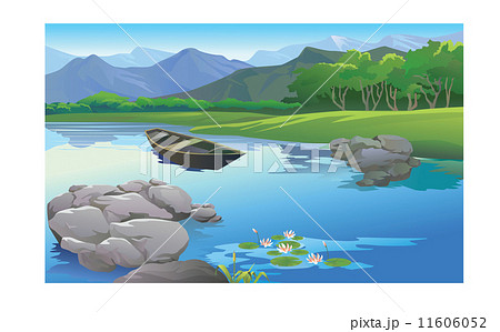 beautiful landscape in the lake beautiful landscape in the lake 11606052